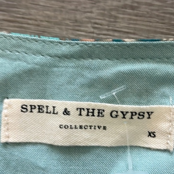 Spell & the Gypsy | Seashell boho midi dress in seafoam - Picture 10 of 16